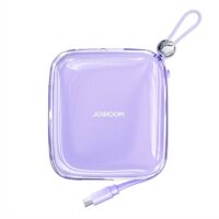 Powerbank Joyroom JR-L004 Jelly 10000mAh, USB C (Purple) 10 + 4 pcs FOR FREE