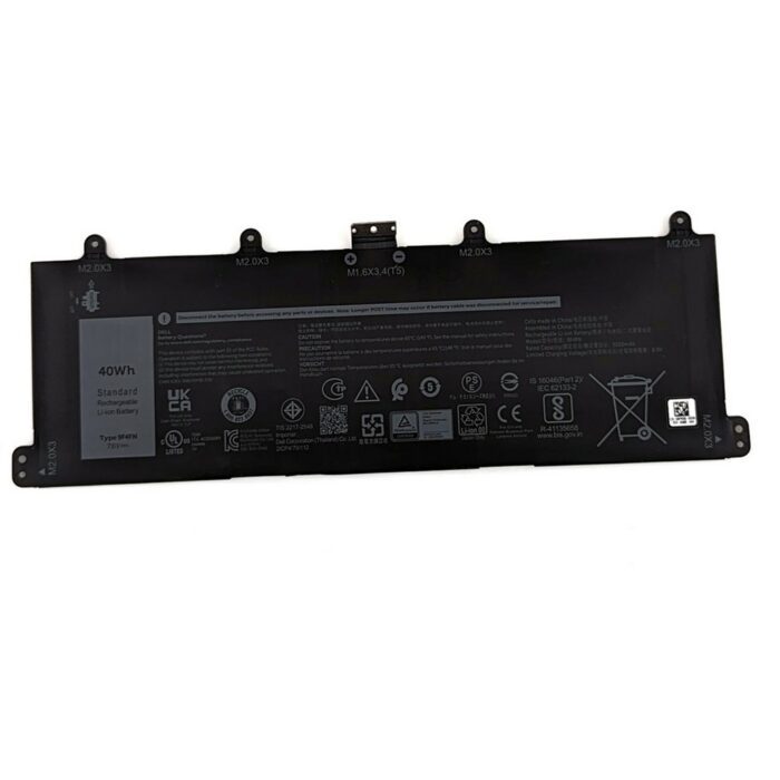 Notebook Battery for Dell Latitude 7320 Detachable Touch 2VKW9 2 Cell 7.6V 40Wh