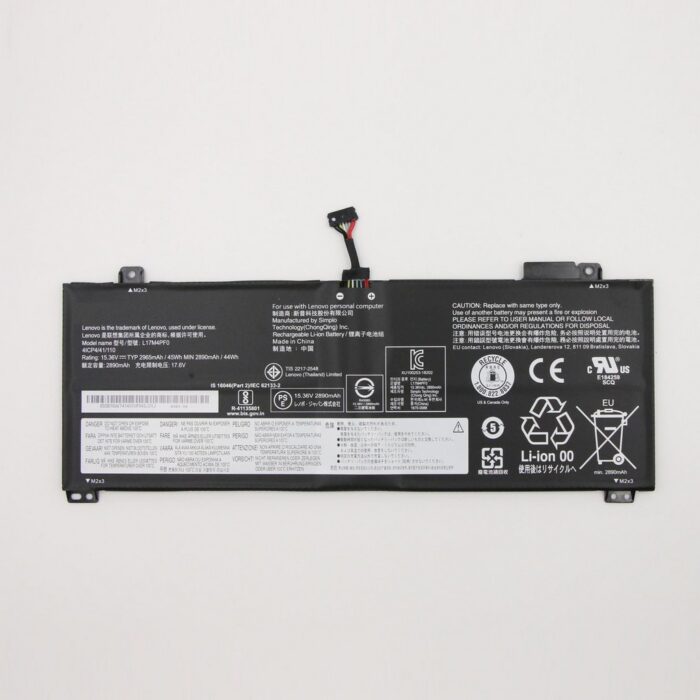 Notebook Battery for Lenovo For IdeaPad S530-13IWL xiaoxin Air 13IWL L17C4PF0 15.2V 2900mAh