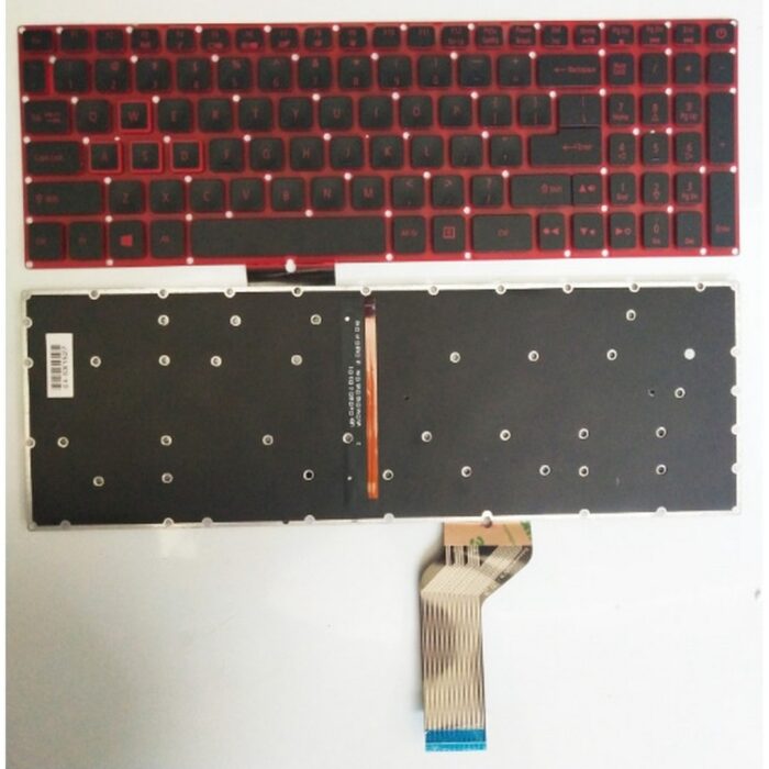 Notebook keyboard for Acer Nitro AN515-51 VX5-793 with red backlit 28PIN