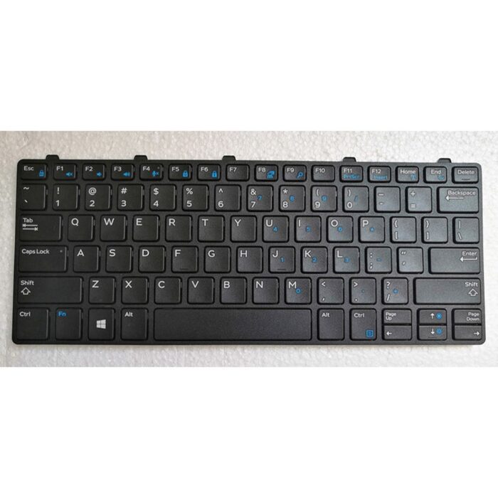 Notebook keyboard for Dell Latitude 3180 3189 3380 with frame Assemble