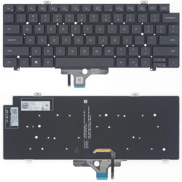 Notebook keyboard for Dell Latitude 5420 5421 7420 with backlit