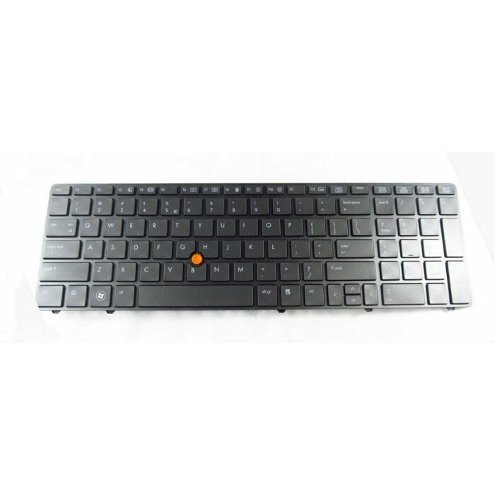 Notebook keyboard for HP EliteBook 8560W 8570W  with pointstick black frame