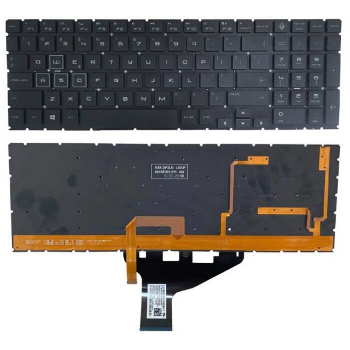 Notebook keyboard for HP Omen 15-DC with full backlit