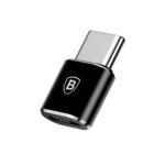 Baseus OTG adapter microUSB - USB-C black