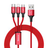 Baseus Rapid USB cable 3in1 Type C / Lightning / Micro 3A 1