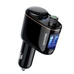 Baseus transmiter FM Locomotive S-06 Bluetooth MP3 car charger black