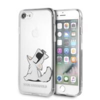 Karl Lagerfeld case for iPhone 7 / 8 / SE 2020 KLHCI8CFNRC transparent hard case Choupette Fun