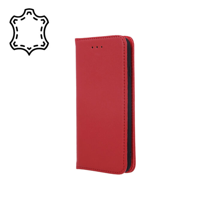 Genuine Leather Smart Pro case for iPhone 11 maroon