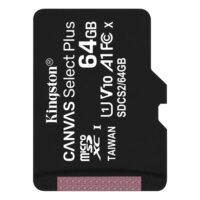 Kingston memory card 64GB microSDXC Canvas Select Plus cl. 10 UHS-I 100 MB/s