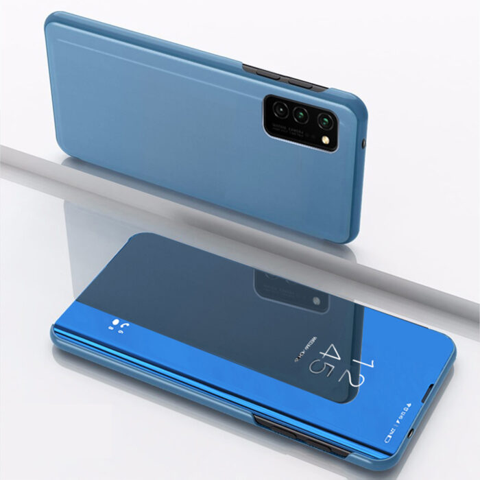 Smart Clear View case for Samsung Galaxy A16 4G / A16 5G blue