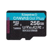 Kingston memory card 256GB microSDXC Canvas Go! Plus cl. 10 UHS-I 170 MB/s