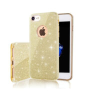 Glitter 3in1 case for iPhone X / XS gold