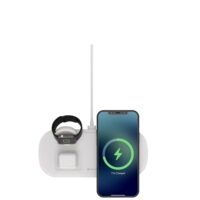 Devia wireless charger 3in1 Smart 15W white