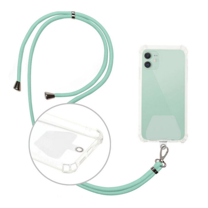 Universal neck strap for phones mint