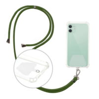 Universal neck strap for phones khaki