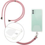 Universal neck strap for phones pink