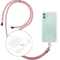 Universal neck strap for phones pink