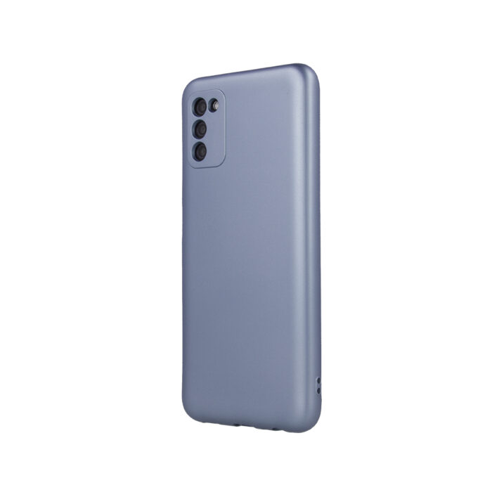 Metallic case for Samsung Galaxy A35 5G light blue