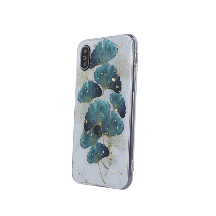 Gold Glam case for Xiaomi Redmi Note 10 4G / 10S leaves