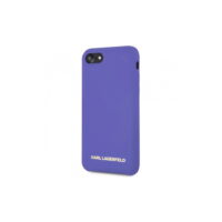 Karl Lagerfeld case for iPhone 7 / 8 / SE 2020 / SE 2022 KLHCI8SLVOG hard case purple Silicone