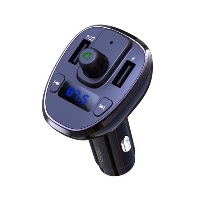 XO transmitter FM BCC05 Bluetooth MP3 car charger 18W black