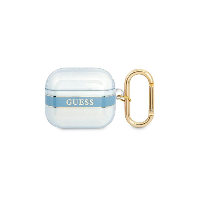 Guess case for AirPods 3 GUA3HHTSB blue Cord