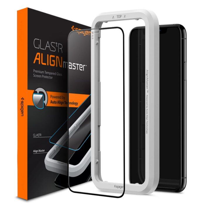 Spigen tempered glass ALM Glass FC for iPhone 13 / 13 PRO / 14 / 16E 6