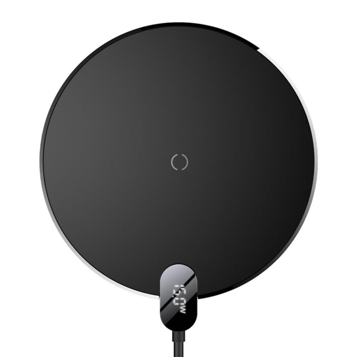 Baseus wireless charger Digital LED 2 15W black