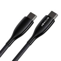 USB-C to USB-C cable BlitzWolf BW-TC24, 100W, 5A, 1.8m (black)