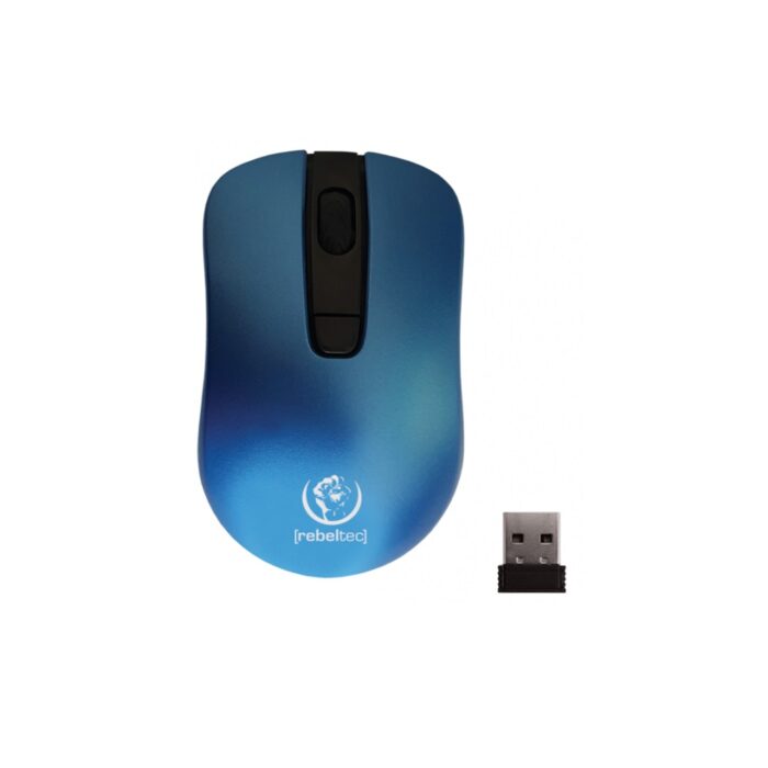 Rebeltec wireless mouse STAR blue