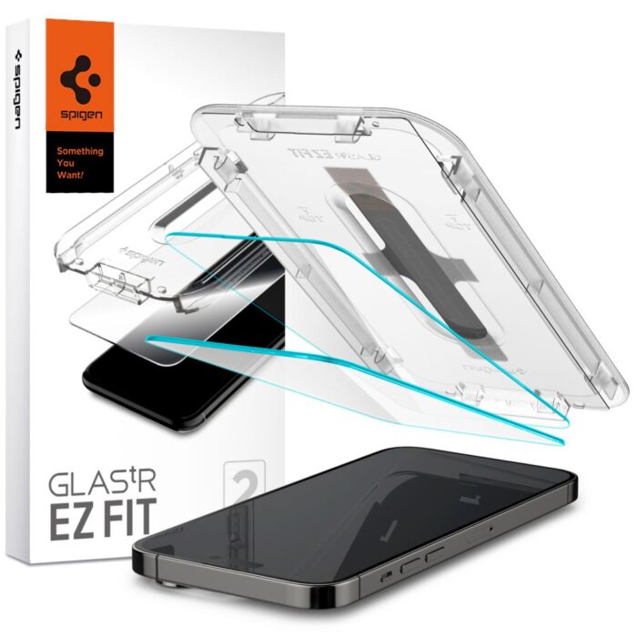 Spigen tempered glass Glas.TR 2-Pack for iPhone 14 Pro Max 6