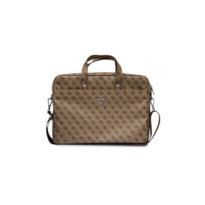 Guess bag for notebook GUCB15P4TW 15 / 16" brown Saffiano Hot Stamp