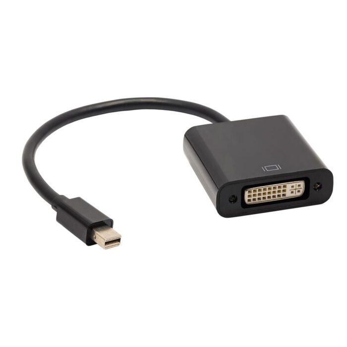 Akyga converter adapter with cable AK-AD-37 mini DisplayPort (m) / DVI 24+5 pin (f) 15cm