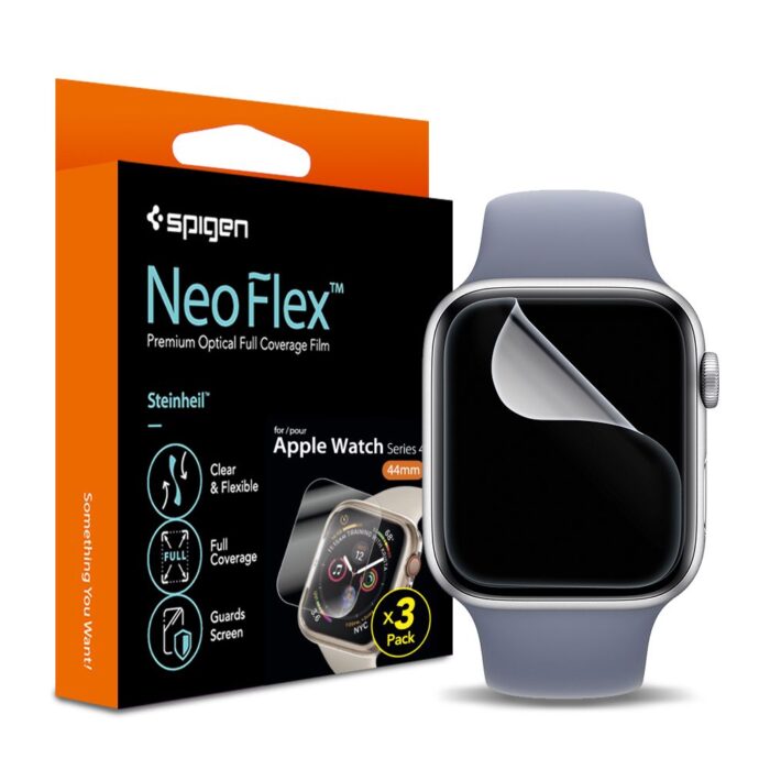 Spigen protection foil Neo Flex 3-Pack for Apple Watch 4 / 5 / 6 / 7 / 8 / SE (40 / 41 MM)