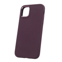 Satin case for iPhone 11 burgundy