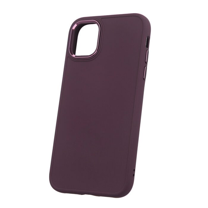 Satin case for iPhone 11 burgundy