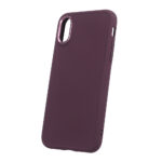 Satin case for iPhone X / XS burgundy