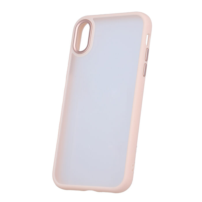 Satin Matt case for iPhone XR pink