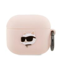 Karl Lagerfeld case for Airpods 3 KLA3RUNCHP pink 3D Silicone NFT Karl