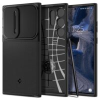 Spigen Optik Armor case for Samsung Galaxy S23 Ultra black