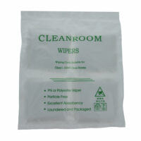 Set of 100 anti-static dustless cloths 10x10cm