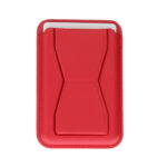 Card holder with stand red