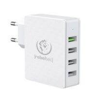 Rebeltec wall charger H410 Turbo QC3.0 4 ports white