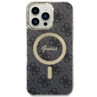 Guess case for Samsung Galaxy S23 Ultra GUHMS23LH4STK black hardcase Magsafe IML 4G