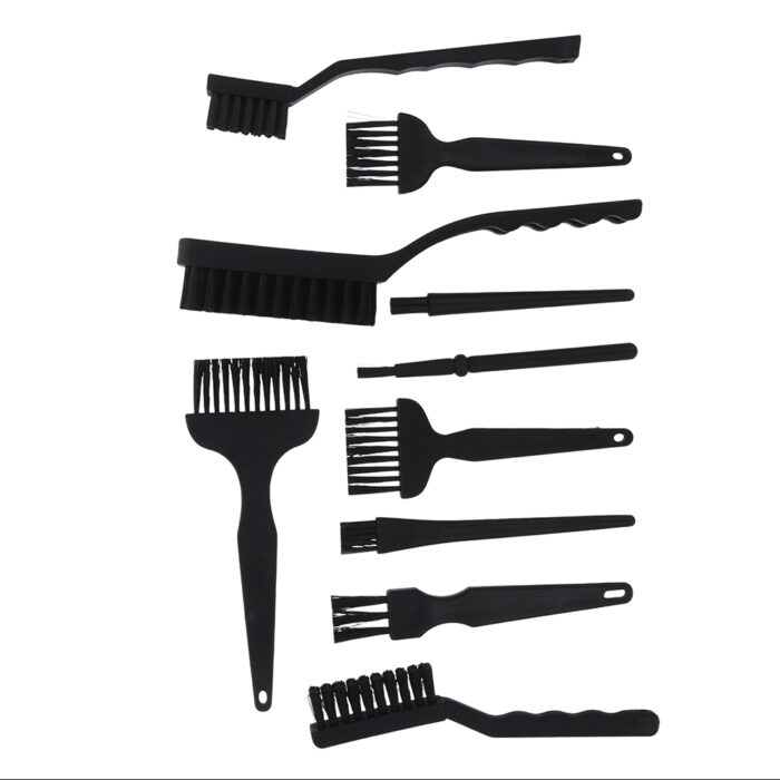 Set of 10 brushes for cleaning phones / electronic devices / PCB boards