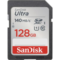 SanDisk memory card 128GB Ultra SDXC 128GB 140MB/s UHS-I Class 10