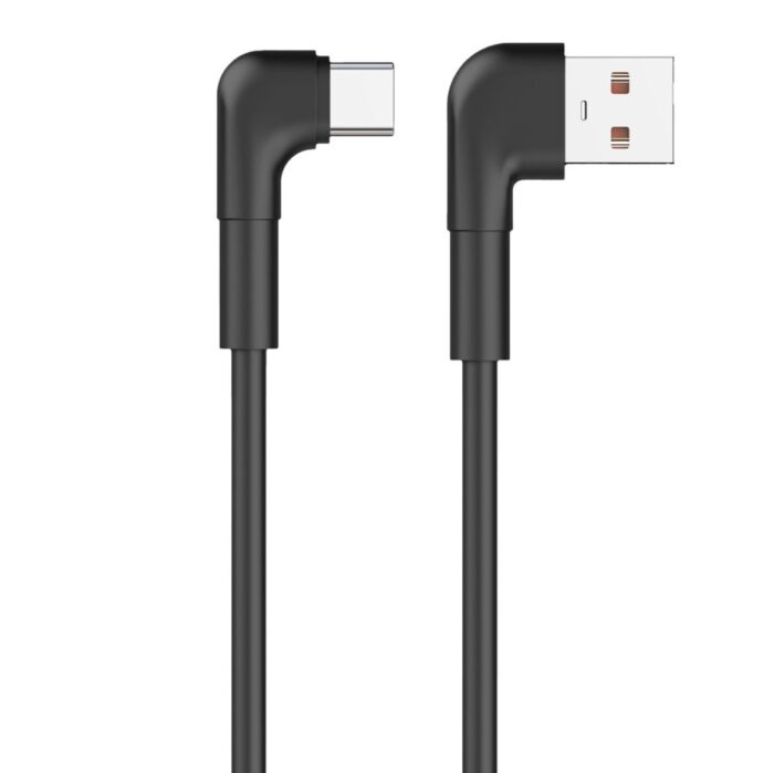 Maxlife MXUC-09 angle cable USB - USB-C 1