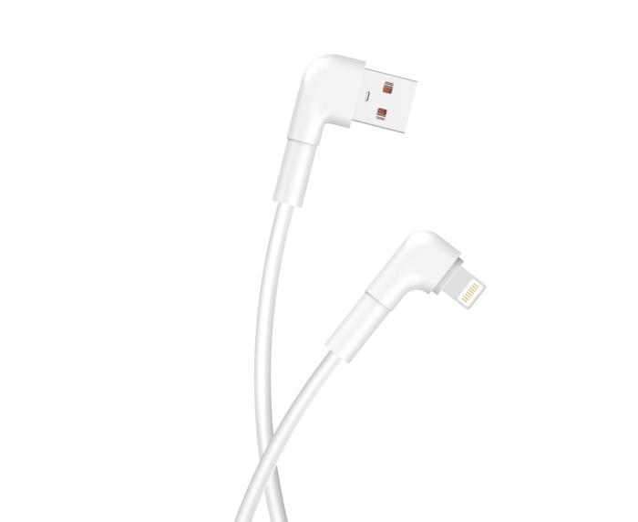 Maxlife MXUC-09 angle cable USB - Lightning 1