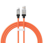 Baseus cable CoolPlay USB - USB-C 1m 100W orange